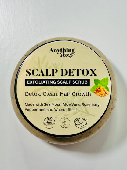 Detox Scalp Scrub and Hair Growth Treatment - Anything Skins