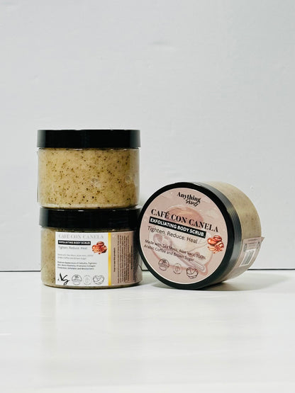 Cafe Con Canela Moisturizing Body Scrub | For Cellulite - Anything Skins