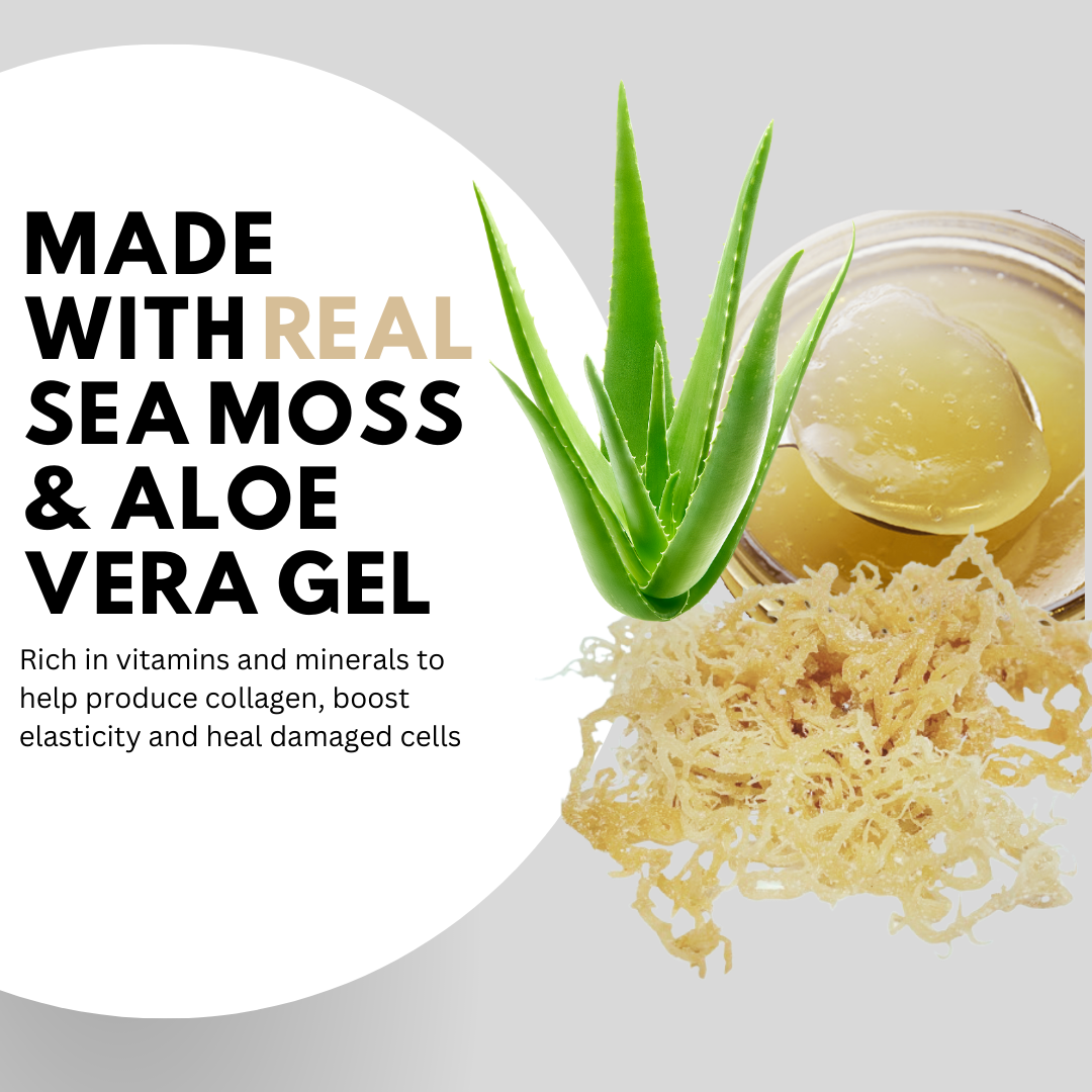 Brightening Exfoliating Jelly Mask with Sea Moss + Turmeric + Kojic Acid - Anything Skins