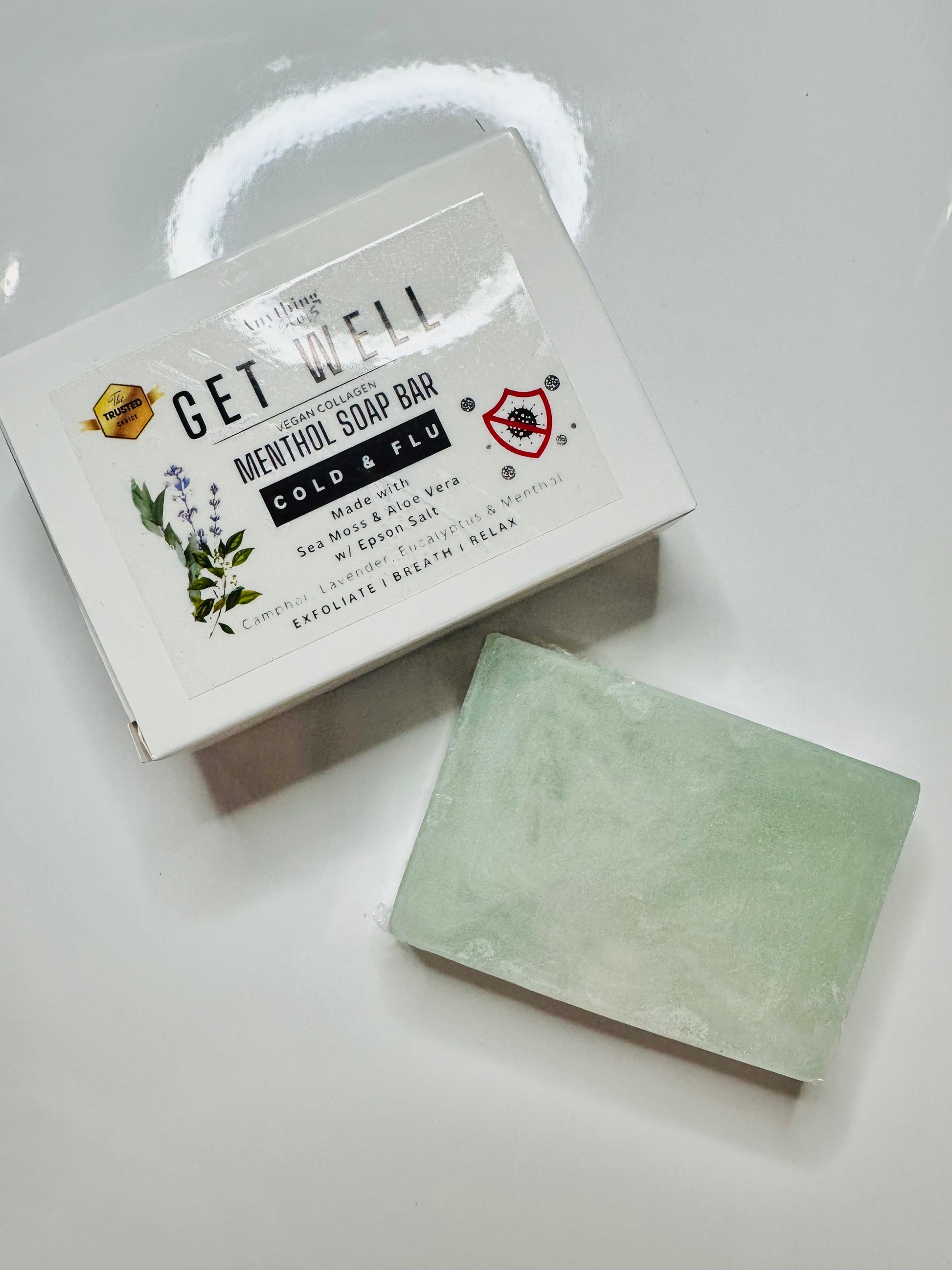 Get Well Soap Bar Cold & Flu Relief - Anything Skins