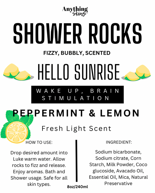 Hello Sunrise Shower Rocks - Anything Skins